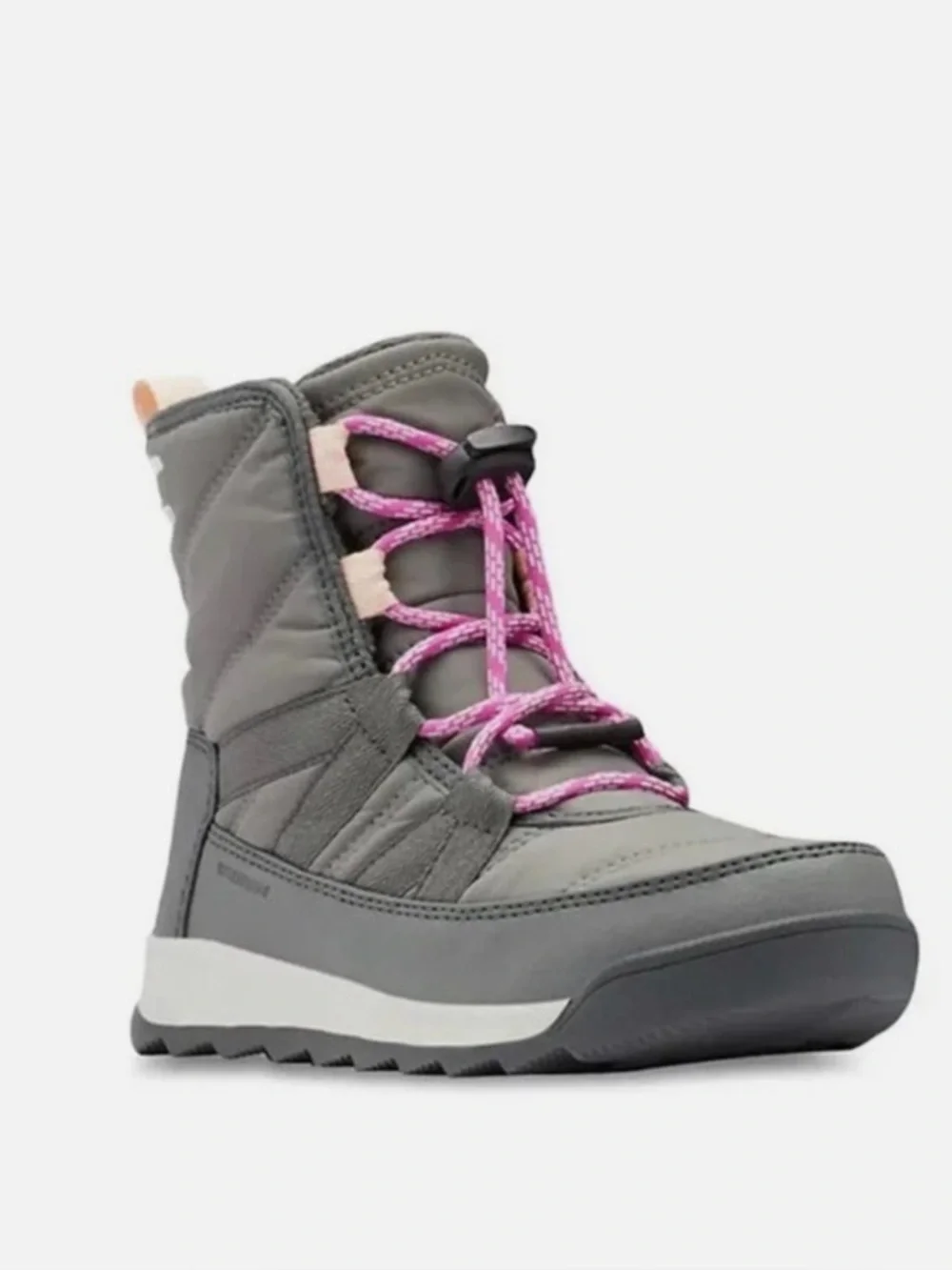 Sorel Whitney II Plus Snow Short Lace Waterproof Boots Kids Youth